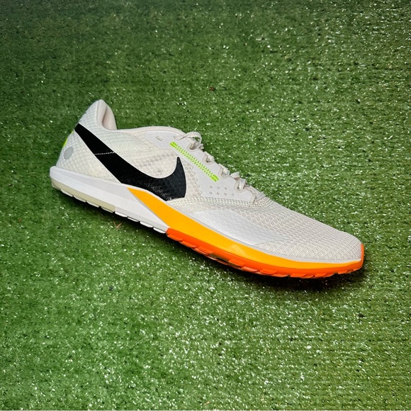 Nike Zoom Rival XC 6 Track Shoes Spikes White Orange Men's Size 11 DX7999-100 - Picture 1 of 7